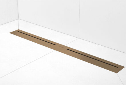 Easy Drain Douchegoot Easydrain PureFlow Dryphon 100 cm Brushed Bronze