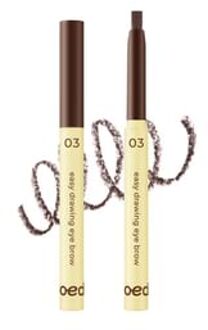 Easy Drawing Eye Brow - 3 Colors #03 Soft Brown