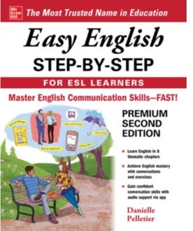 Easy English Step-By-Step For Esl Learners, Second Edition - Danielle Pelletier DePinna