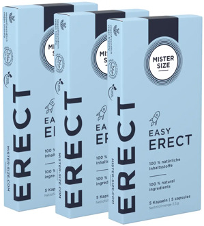 Easy Erect Capsules 15 capsules Blauw