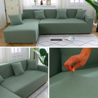 Easy-Going Stretch Sofa Slipcover Waterproof Couch Cover Elastic L Shape Sofa Cover Spandex Jacquard Fabric Universal Sofa Cover