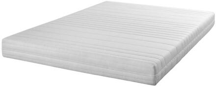 Easy Leen Bakker - Matras Amy Koudschuim - 160x200x16 Cm - Polyester - Wit