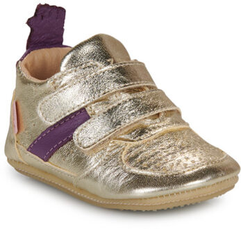 Easy Peasy Lage Sneakers Easy Peasy MY PRE BASKET VELCRO" Goud - 18,19,20,21,22,23