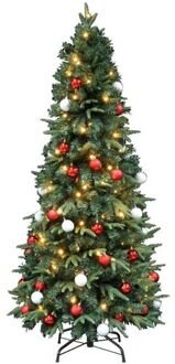 Easy Set up Tree Easy Set Up Tree® Avik Red 180 cm - Kant-en-Klaar Kerstboom Groen