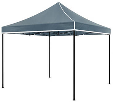 Easy Up 3x3m Grijs Luxe Zonder Zijwanden Partytent