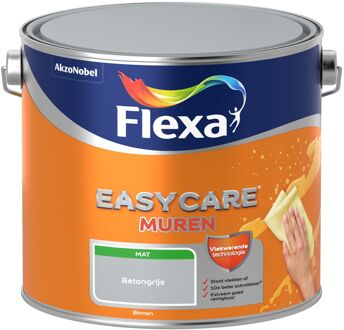 Easycare - Muurverf Mat - Betongrijs - 2,5 liter