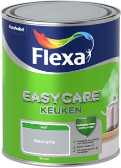 Easycare - Muurverf Mat - Keuken - Betongrijs - 1 liter