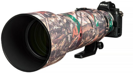 Easycover Lens Oak Voor Nikon Z 180-600mm f/5.6-6.3 VR Forest Camouflage New