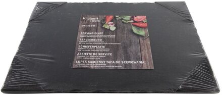 Easyline Serveerplank Leisteen 20 X 30 Cm Grijs