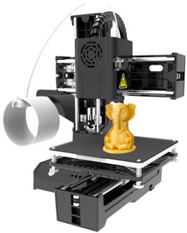 EasyThreed 3D Printer Mini Desktop Printing Machine for Kids 100x100x100mm Print Size for Beginners Household Education
