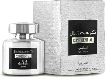 Eau de Parfum Lattafa Confidential Platinum EDP 100 ml