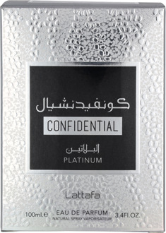 Eau de Parfum Lattafa Confidential Platinum EDP 100 ml