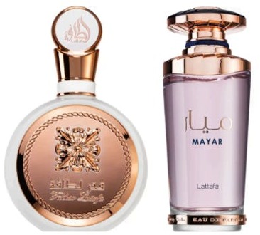 Eau de Parfum Lattafa Fakhar Rose & Mayar 2 x 100 ml
