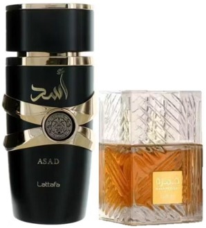 Eau de Parfum Lattafa Khamrah & Asad EDP 100 ml + 100 ml