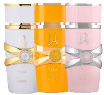 Eau de Parfum Lattafa Yara Bundle Price 100 ml + 100 ml + 100 ml