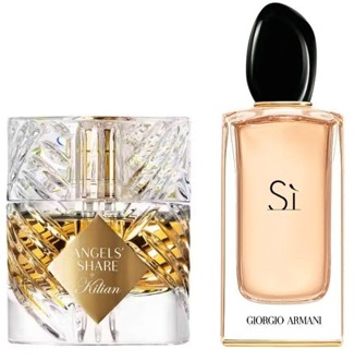 Eau de Parfum Luxplus Kilian Angels’ Share & Giorgio Armani Si 50 ml + 100 ml