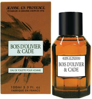 Eau de Toilette Jeanne en Provence Bois D'Olivier Et Cade Homme EDT 100 ml
