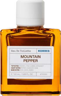 Eau de Toilette Korres Mountain Pepper Eau De Toilette 50 ml