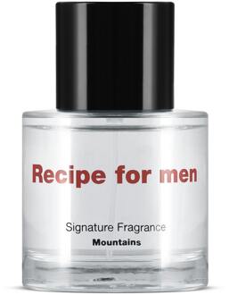 Eau de Toilette Recipe For Men Signature Fragrance Mountains EDT 50 ml