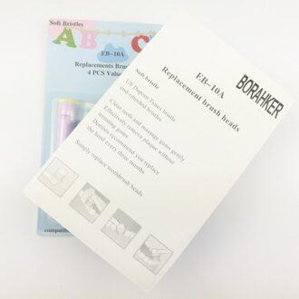 EB-10A EB-17A SB-17A EB-17S EB-18A SB-20A Kids/Rode Haren/4 Kleuren/Gevoelige/3D Wit/Precisie elektrische Tandenborstel Heads 4Pack