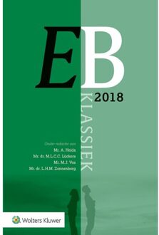 EB Klassiek 2018 - Boek Wolters Kluwer Nederland B.V. (9013149103)