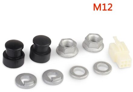 Ebikes Hub Motor As M12/ M14 Lock Moer Lock Washer Spacer Moer Cover Ebike Schroefdop Voor Motoren Met 12/14Mm As Bicicleta M12 voorkant