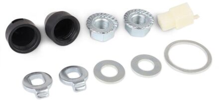 Ebikes Hub Motor As M12/ M14 Lock Moer Lock Washer Spacer Moer Cover Ebike Schroefdop Voor Motoren Met 12/14Mm As Bicicleta M14 achterkant