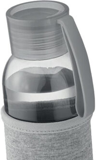 Ebor gerecycled glazen fles van 500 ml - maat One size Grijs