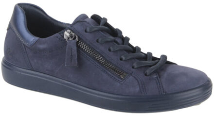 Ecco 490553-61332 dames veterschoenen sportief Blauw - 38