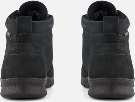 Ecco Babett Veterboots zwart Nubuck - 36,37,38,39,40,41