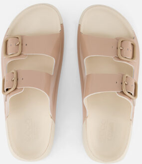 Ecco Cozmo Slippers beige Leer - 36,37,38,39,40,41,42