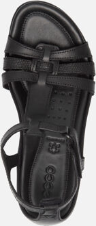 Ecco Flash Sandal Dames Sandaal - Zwart - Maat 36