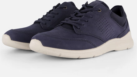 Ecco Irving Sneakers blauw Leer - 42,43,44,46