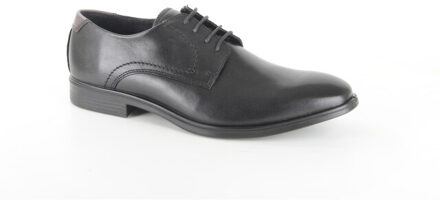 Ecco Melbourne heren veterschoen - Zwart - Maat 43