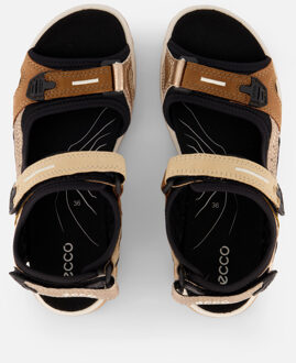 Ecco Offroad Sandalen bruin Textiel - 36,37,38,39,40,41,42