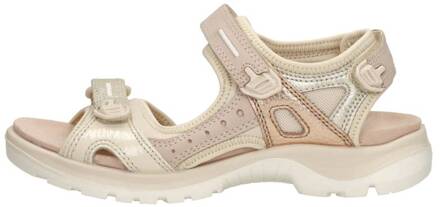 Ecco Offroad Sandalen Dames roze - beige - goud - 41