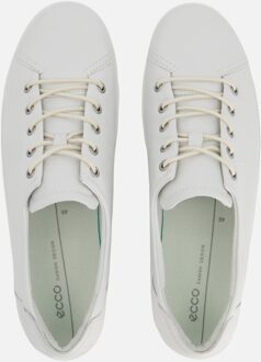 Ecco Soft 2.0 dames sneaker - Wit - Maat 36
