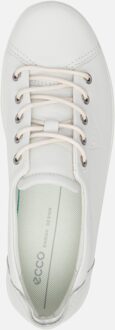 Ecco Soft 2.0 dames sneaker - Wit - Maat 37