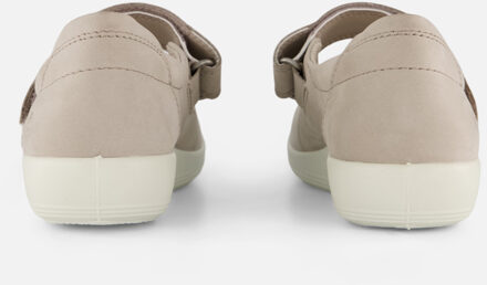 Ecco Soft 2.0 Mary-Jane beige Nubuck - 36,37,38,39,40,41,42,43