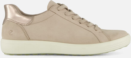 Ecco Soft 7 Easy Slip Sneakers beige Nubuck - 37,38,39,40,41,42,43