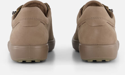 Ecco Soft 7 Slide Sneakers taupe Nubuck - 36,37,38,39