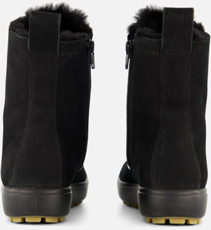 Ecco Soft 7 Tred W Veterboots zwart Nubuck - 37