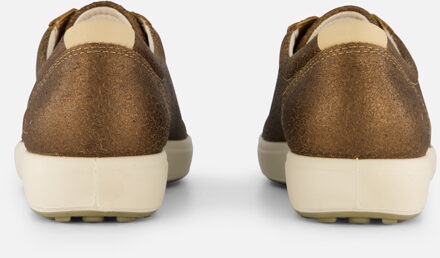 Ecco Soft 7 W Sneakers brons Nubuck - 37