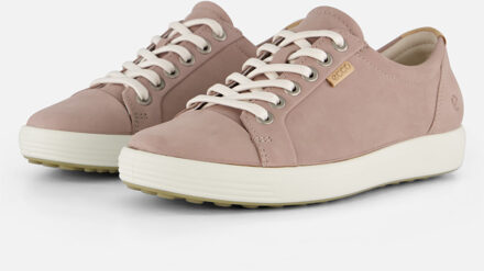 Ecco Soft Sneakers grijs Leer - 36,37,38,39,41