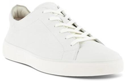 Ecco Street Tray Heren Sneakers - White - Maat 46