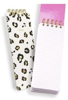 Èccolo notitieblok met spiraal, formaat 8 x 23 cm., gelinieerd,