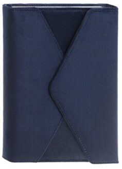 Èccolo notitieboek met envelop, formaat 15 x 20 cm., gelinieerd, kleur blauw