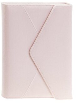 Èccolo notitieboek met envelop, formaat 15 x 20 cm., gelinieerd, kleur roze