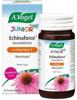 Echinaforce Junior + Vitamine C (framboos)