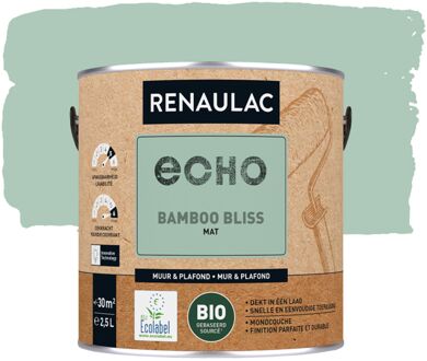 Echo Bio Muurverf - Mat - Lauriergroen - 2,5l